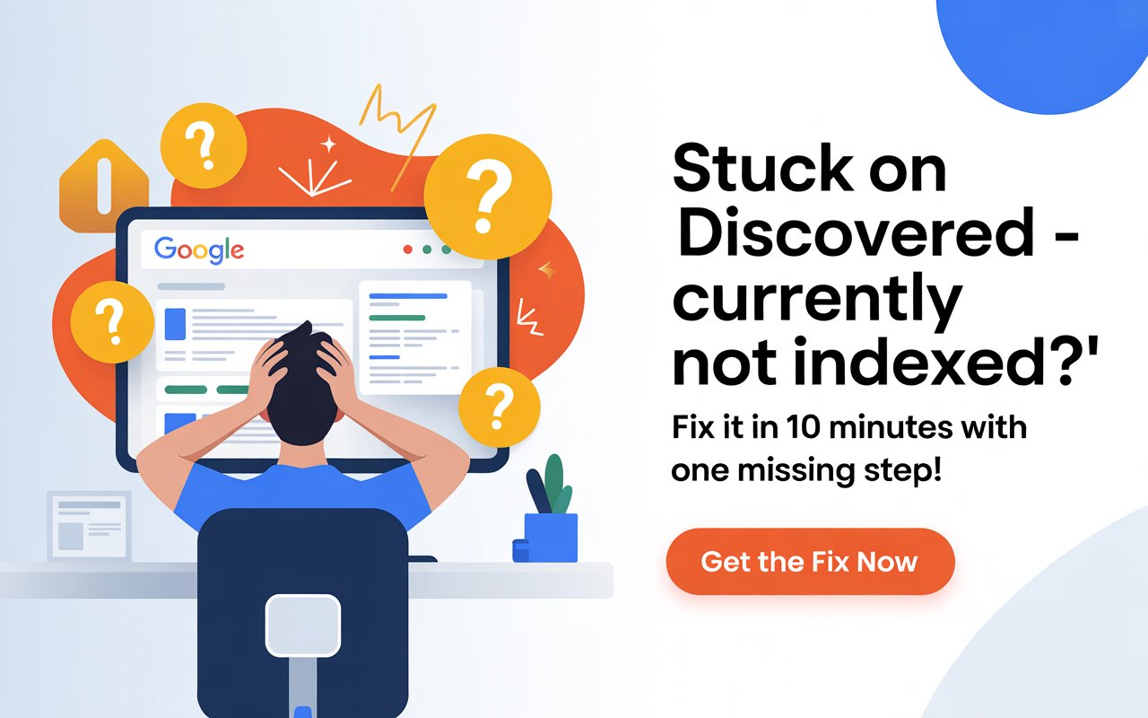 Index Discovered but Not Indexed URLs? Fix It in 10-20 Minutes with This Simple Step!
